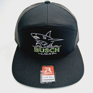 Busch Light Shark Snapback Hat